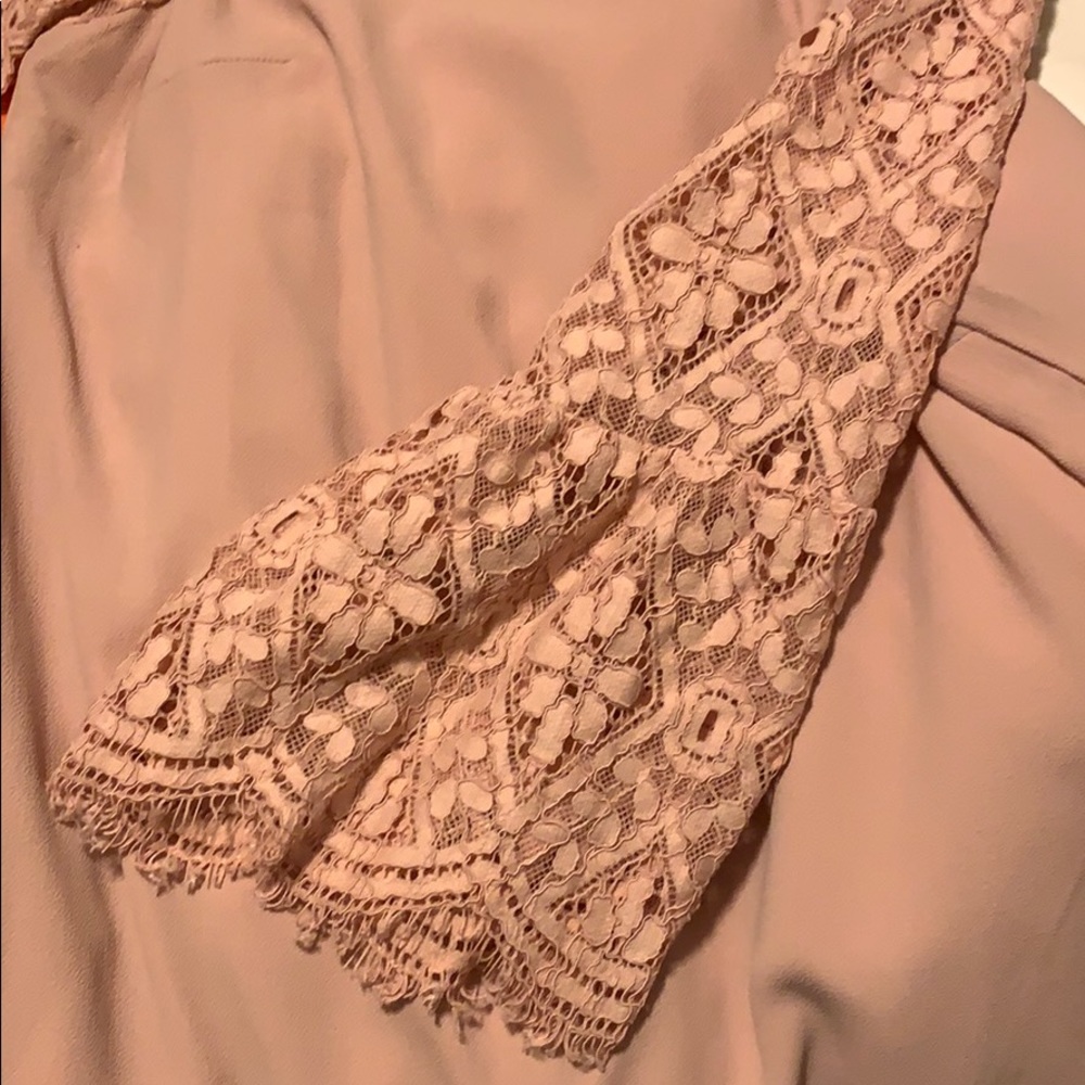 Dusty pink dress